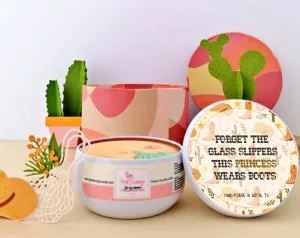 Boots Over Glass Slippers  | Happy Candle