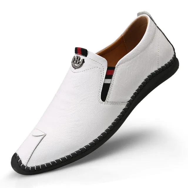 Breathable Flats Driving Shoes Mens