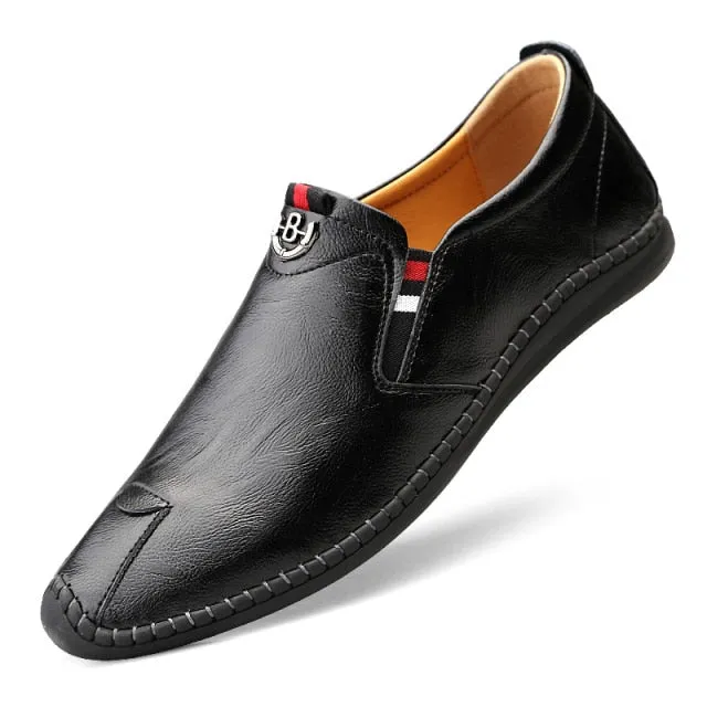 Breathable Flats Driving Shoes Mens