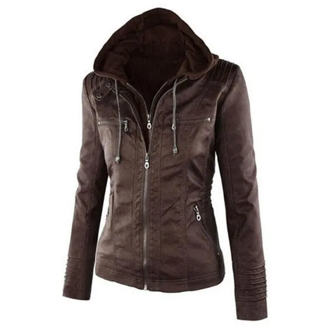 Fashion Winter Faux Leather Jacket