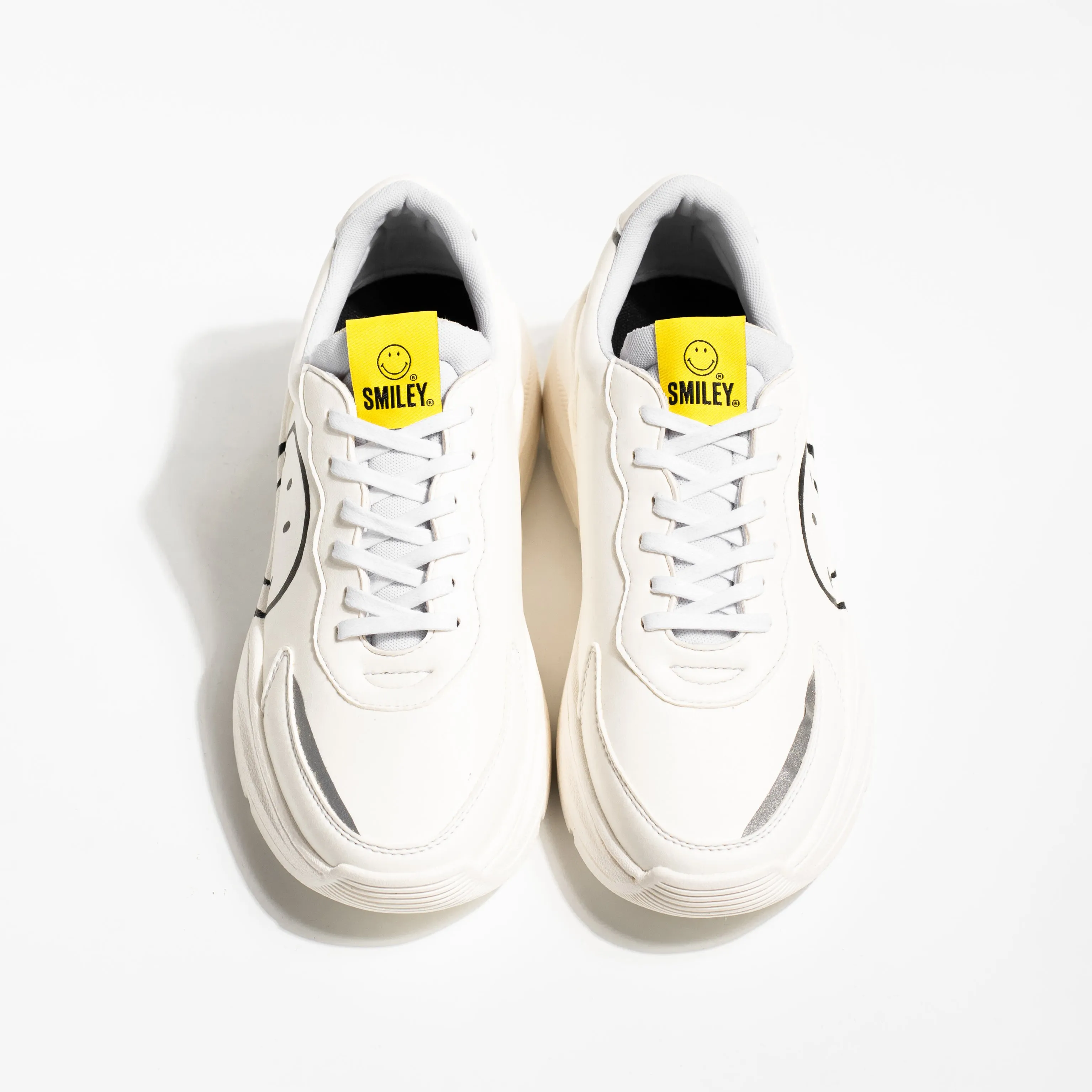 GIO CARDIN x SMILEY - ZOE - TRIPLE WHITE