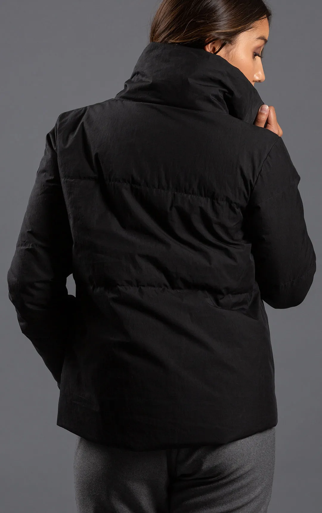 HIGH COLLAR DOWN JACKET