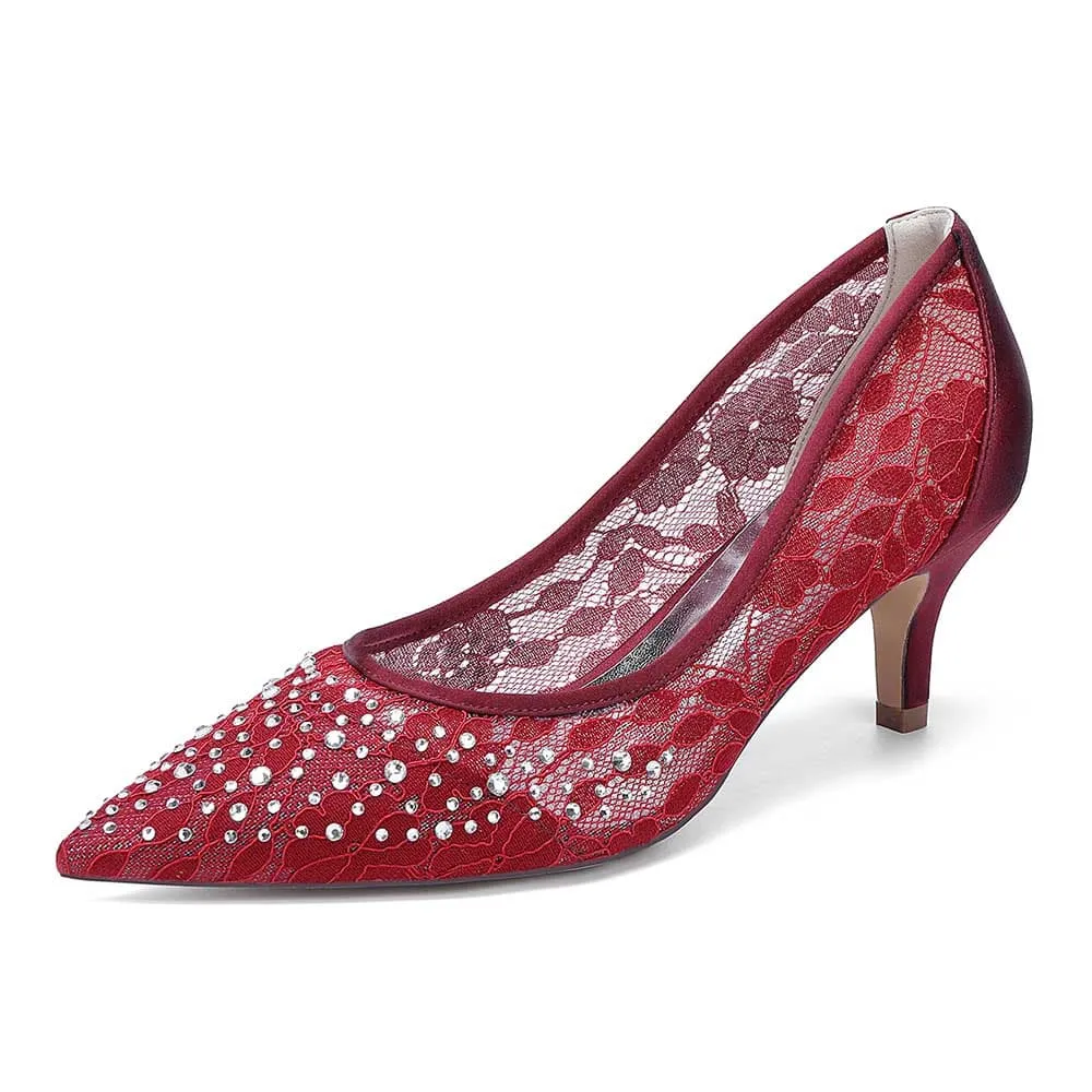 Low Heeled Dress Shoes Rhinestones Formal Low Heels Sparkle Wedding Shoes