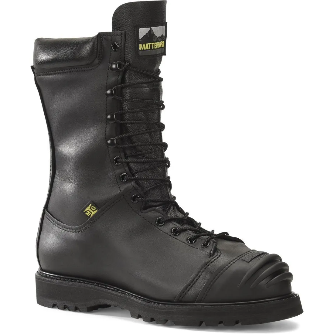 Matterhorn Men's Banksman 10" Stl Toe Waterproof Metguard PR USA Made Work Boot 12255