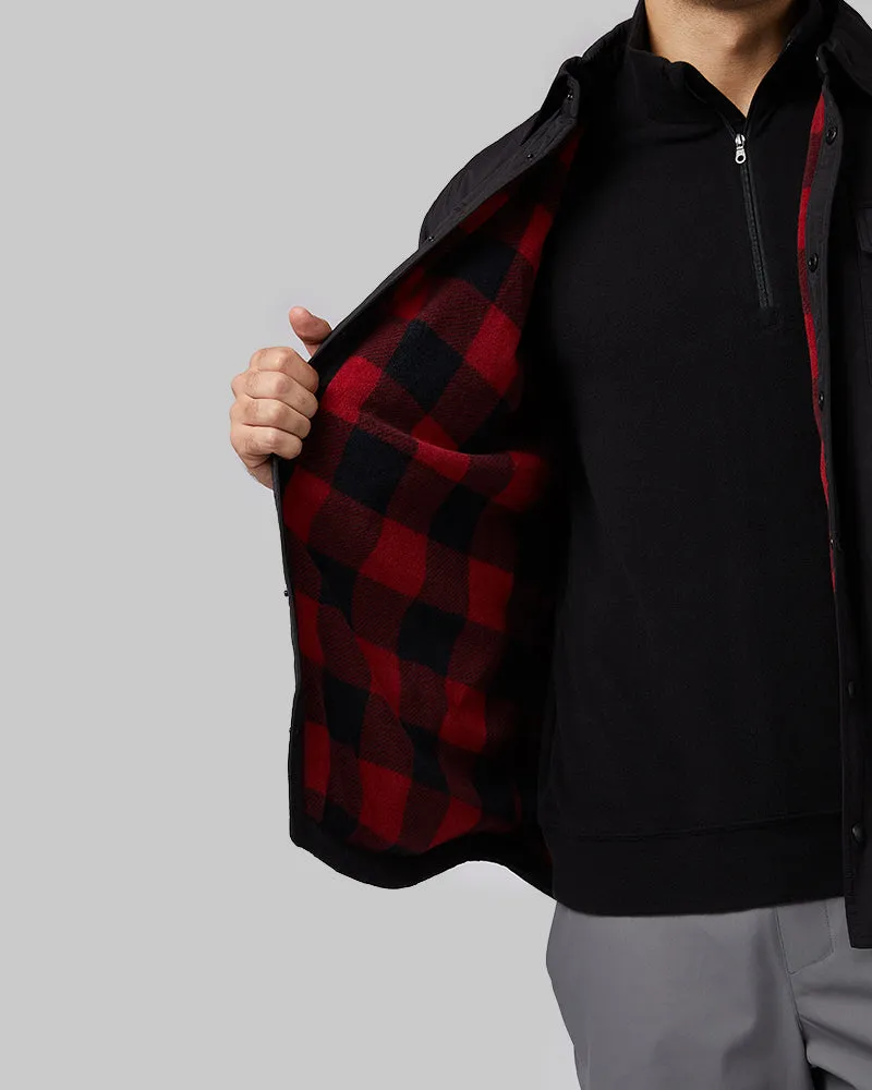 MEN'S COMMUTER TECH FLEECE-LINED SHIRT JACKET