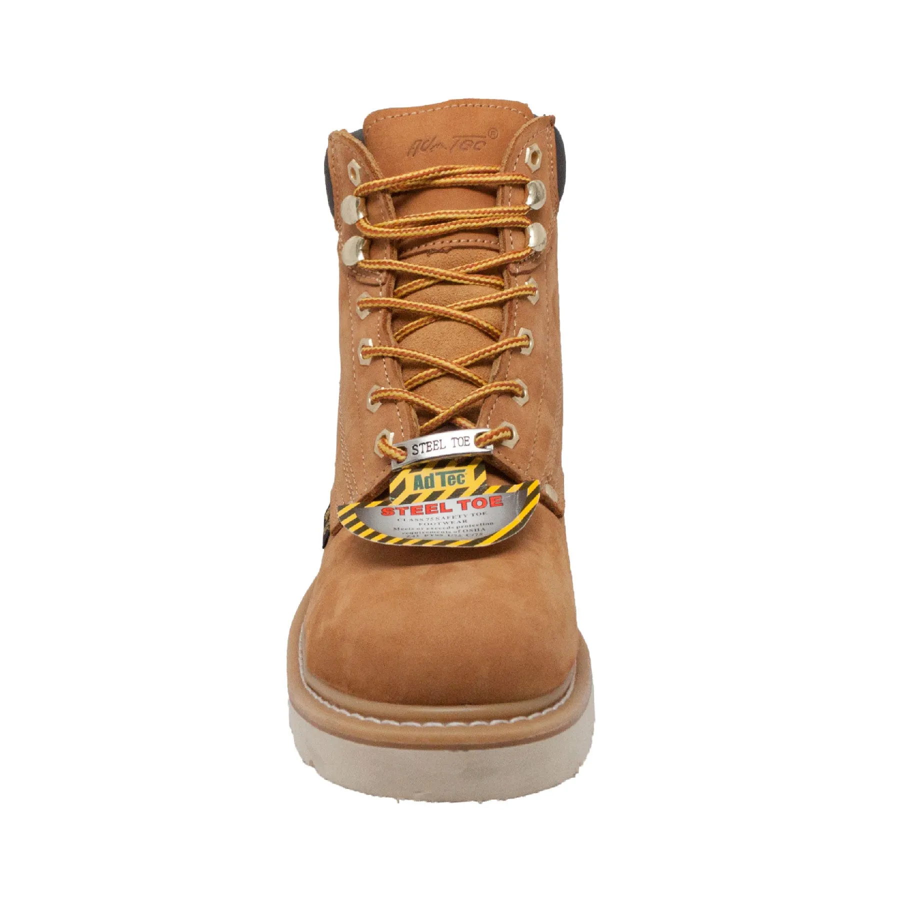 Men's Steel Toe Work Boot Tan - 1982