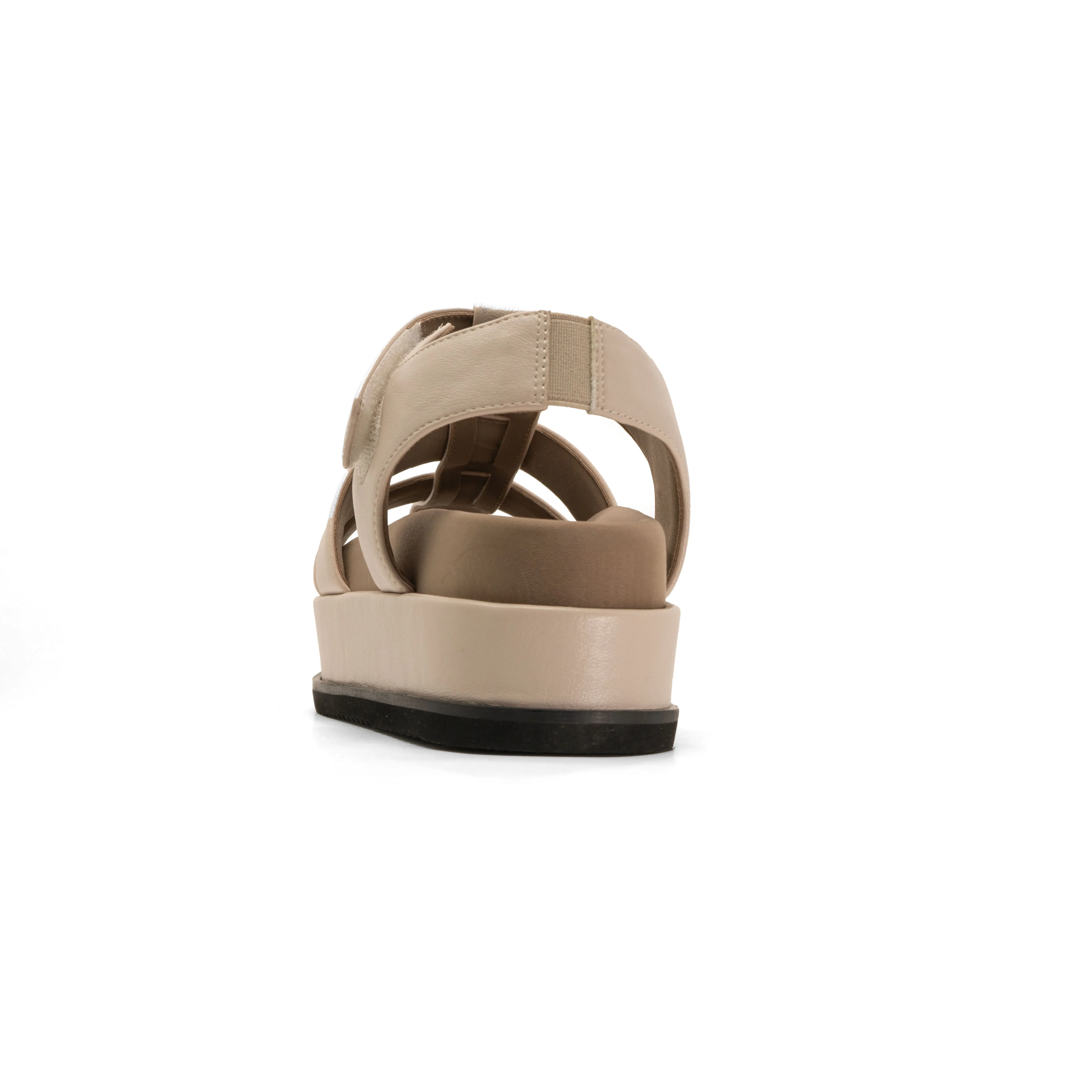 ROAM 90'S STACK PLATFORM CEMENT VEGAN LEATHER