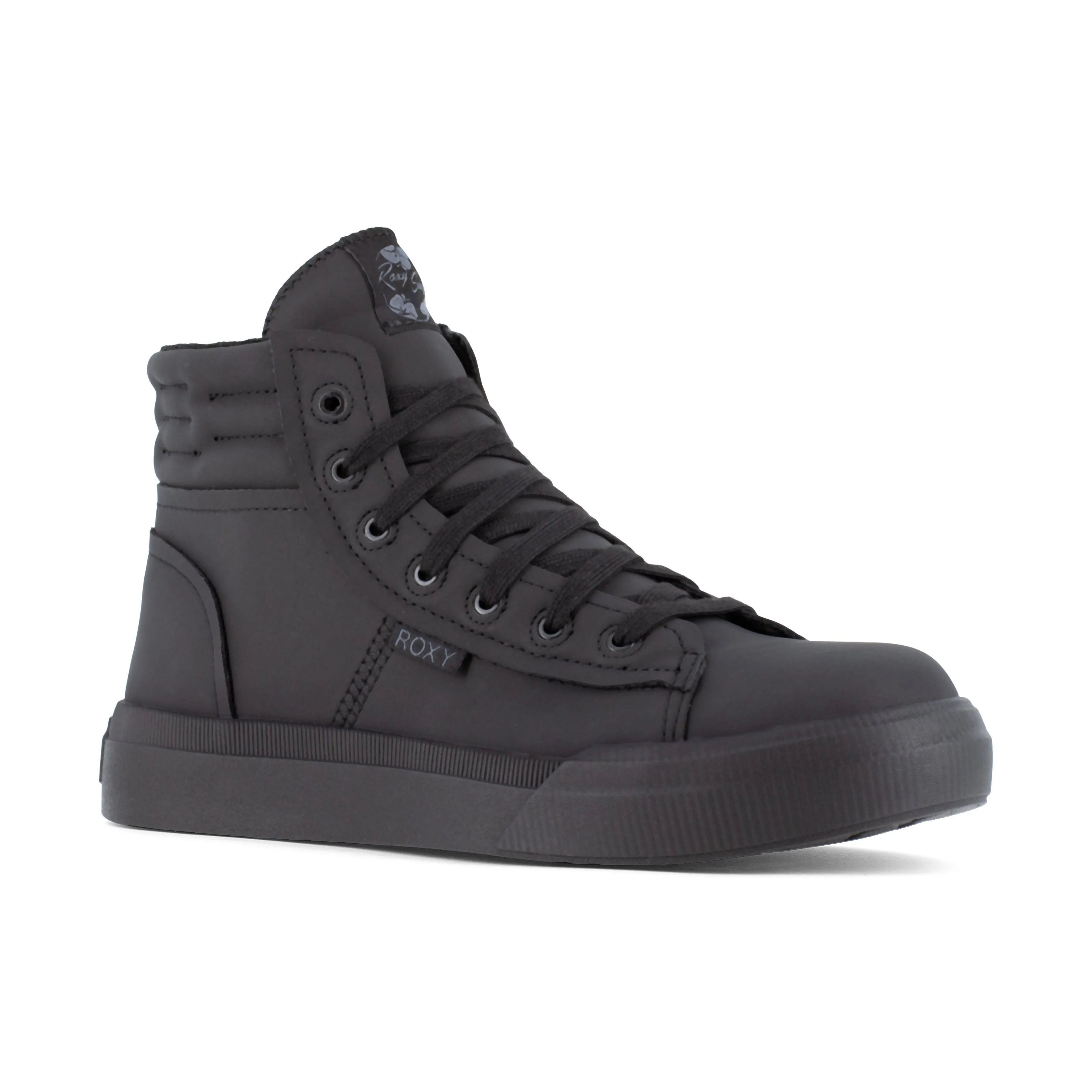 Roxy Women's Rae Comp Toe High Top Casual Work Shoe - Black - RX90203