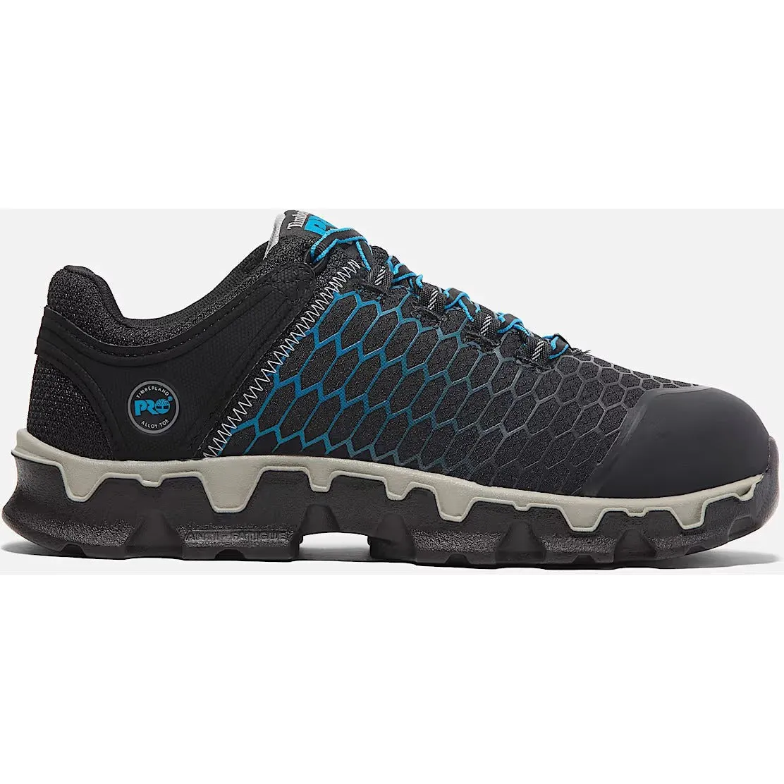 Timberland Pro Men's Powertrain Sport Alloy Toe Sneaker Work Shoe- Black- TB1A1HRU001