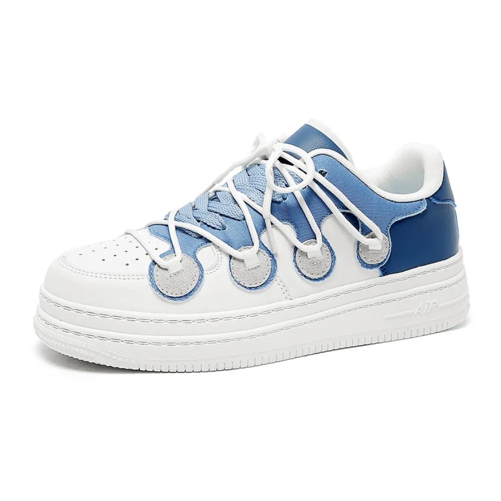 Trendy Street Stitching Couple Casual Sneakers