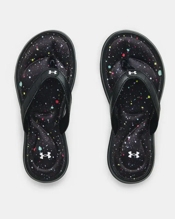 Under Armour Girls' UA Marbella VII Graphic FB Sandals