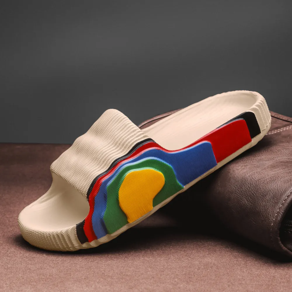 Urban Graffiti Anti-Slip Slippers